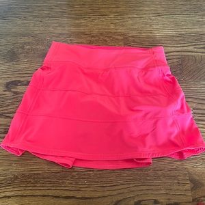 Pace Rival Mid-Rise Skirt lipgloss pink